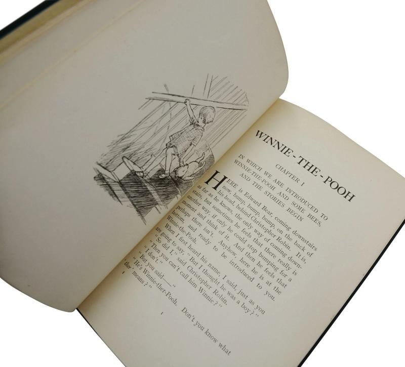 Complete Set of Winnie the Pooh Books SIGNED by AA Milne First Edition 1st - 11