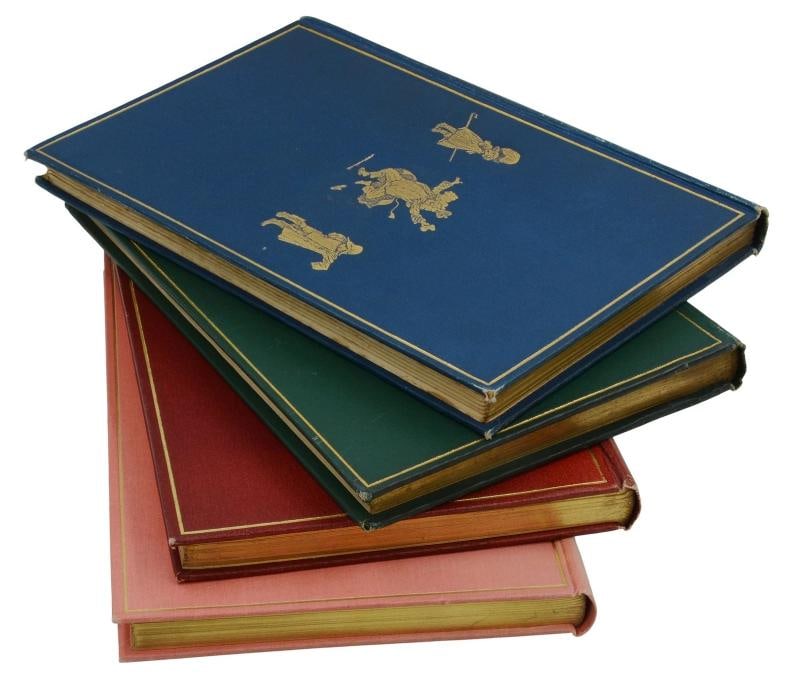 Complete Set of Winnie the Pooh Books SIGNED by AA Milne First Edition 1st - 5