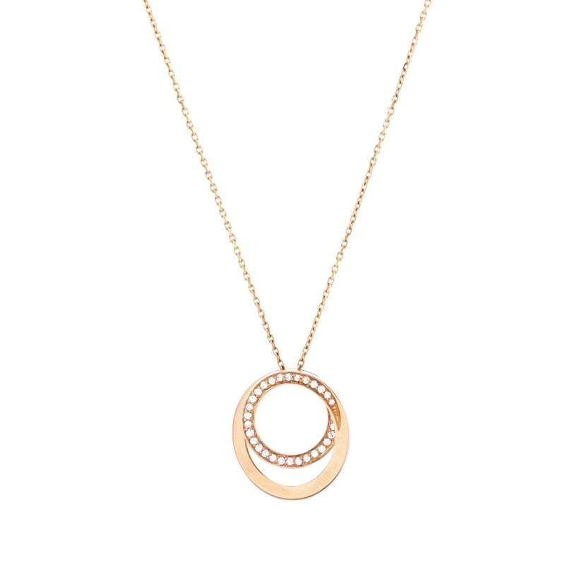 Cartier Etincelle de Cartier Pendant Necklace 18K Rose Gold with Diamonds: Measurements Length 1650 1525 Pendant Length 1765 mm Pendant Width 1675 mm Condition Preowned GoodBrand CartierMain Stone UnknownMetal 18K Rose GoldMetal Purity 18KStyle PendantType NecklaceColor