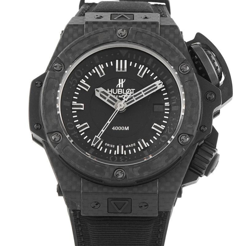 Hublot King Power Oceanographic 4000 Carbon Fiber Watch 731QX1140RX: Condition Preowned Good This item has been gently used but is in good condition It might have a few signs of wear like light scratches or tarnishing All imperfections should be shown and described