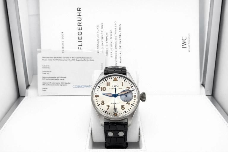 IWC Big Pilot Father Son IW500413 46mm Platinum Father Piece Box Papers (1 of 11)