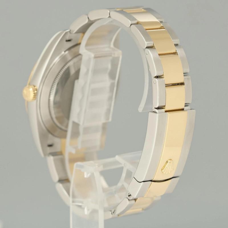 PAPERS MINT Rolex DateJust 41 Two Tone Yellow Gold Oyster 126303 Champagne Watch - 4