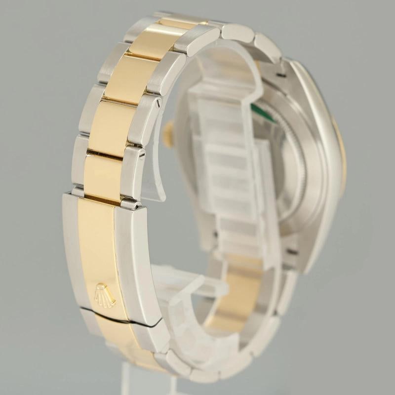 PAPERS MINT Rolex DateJust 41 Two Tone Yellow Gold Oyster 126303 Champagne Watch - 6