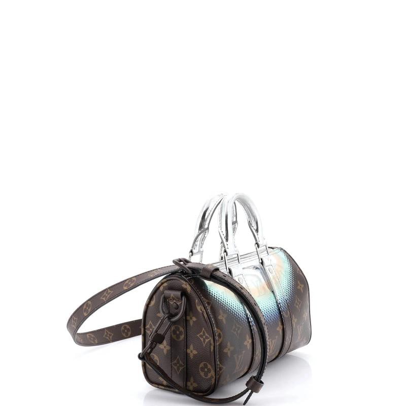 Louis Vuitton Keepall Bandouliere Bag Limited Edition Metallic Nebula Monogram - 2