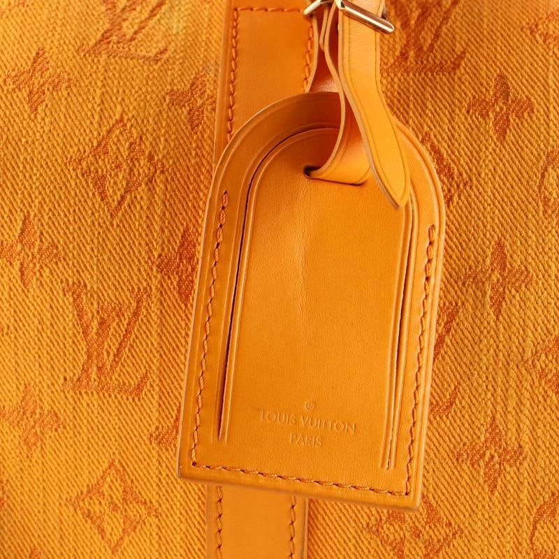 Louis Vuitton Keepall Bandouliere Bag Monogram Denim 50 - 6