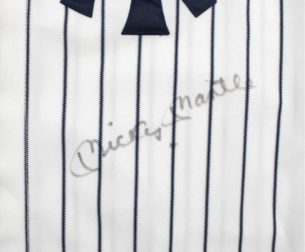 Mickey Mantle Signed Autographed New York Yankees Jersey Beckett BAS LOA - 3