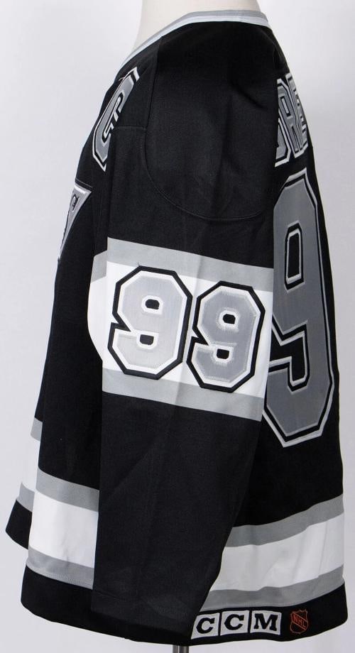 Wayne Gretzky Signed Los Angeles Kings Authentic Game Model Jersey PSA DNA - 3