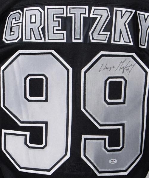 Wayne Gretzky Signed Los Angeles Kings Authentic Game Model Jersey PSA DNA - 4