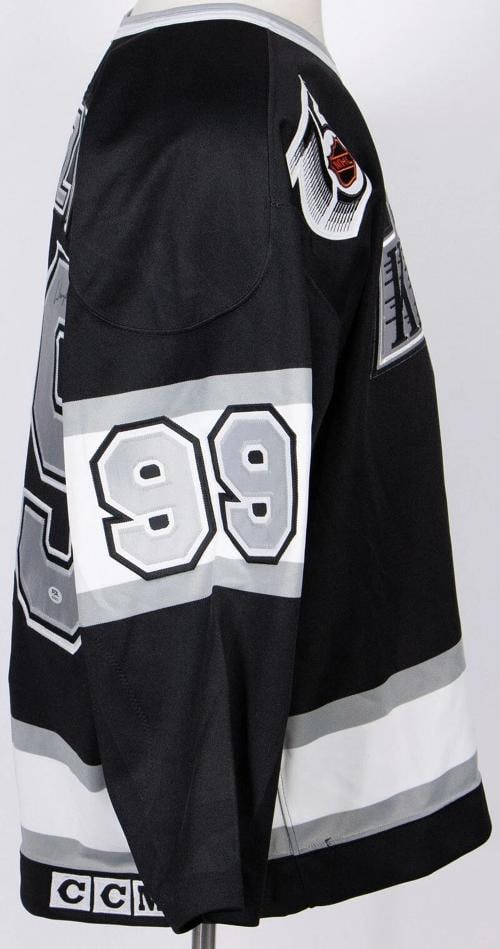 Wayne Gretzky Signed Los Angeles Kings Authentic Game Model Jersey PSA DNA - 6