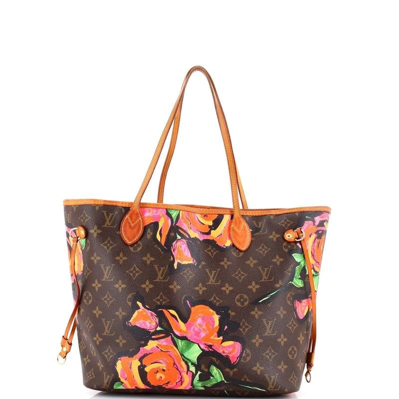 Louis Vuitton Neverfull Tote Limited Edition Monogram Roses MM - 3