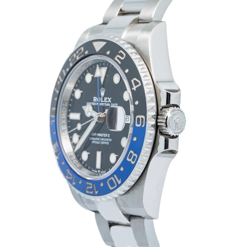 ROLEX GMTMaster II 126710BLNR MINT 2022 Card BATMAN Auto Mens Watch 40mm - 2