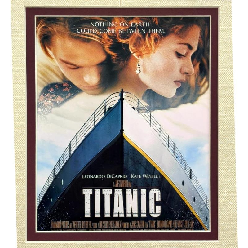 Leonardo DiCaprio Kate Winslet Titanic Autographed Photo JSA Signed Actual Coal - 8