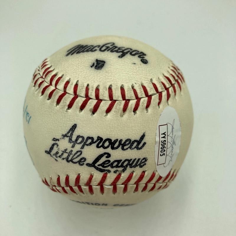 Mint Dizzy Dean Signed Vintage Baseball With JSA COA - 3