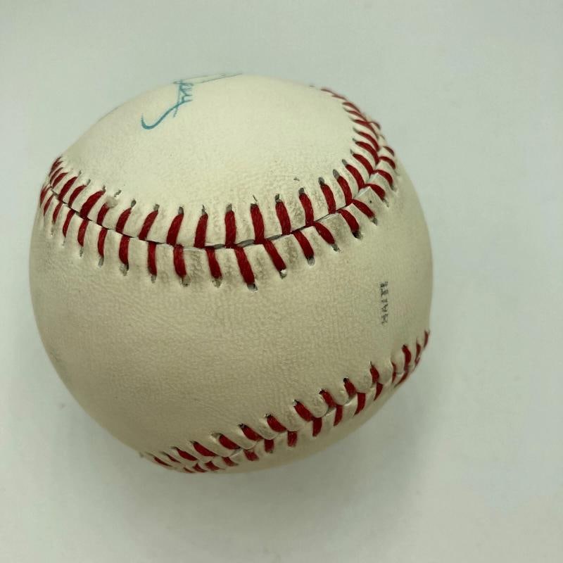 Mint Dizzy Dean Signed Vintage Baseball With JSA COA - 5