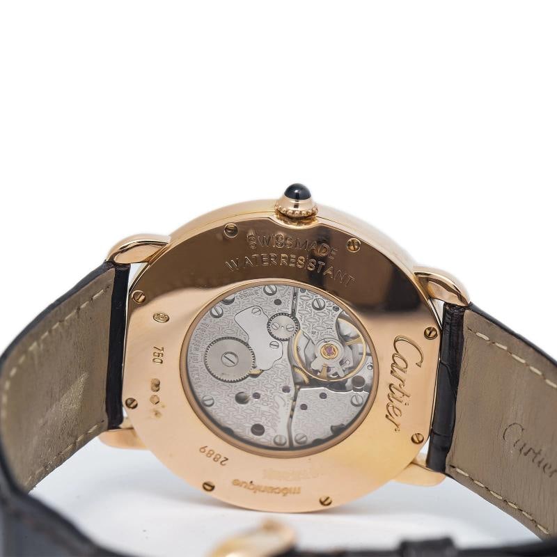 Cartier Ronde Louis 2889 W6800251 18k Rose Gold Cream Dial Manual Watch 36mm - 6