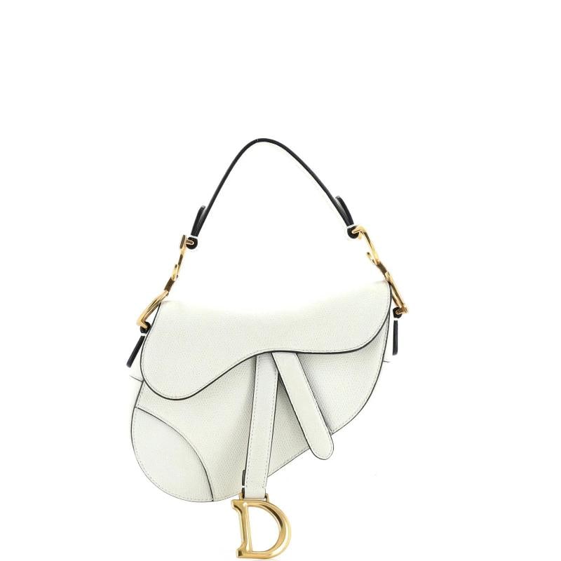 Christian Dior Saddle Handbag Leather Mini (1 of 5)