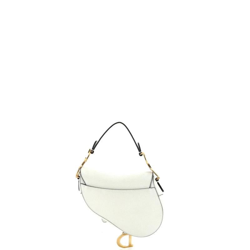 Christian Dior Saddle Handbag Leather Mini - 3