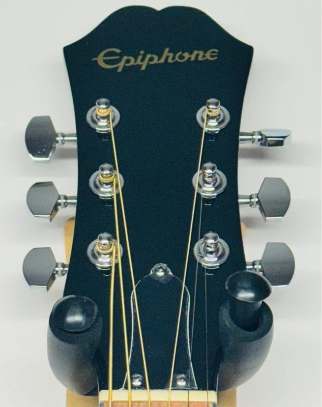 CARLOS SANTANA Signed Autograph Epiphone Acoustic Guitar JSA LOA wgraphics - 4