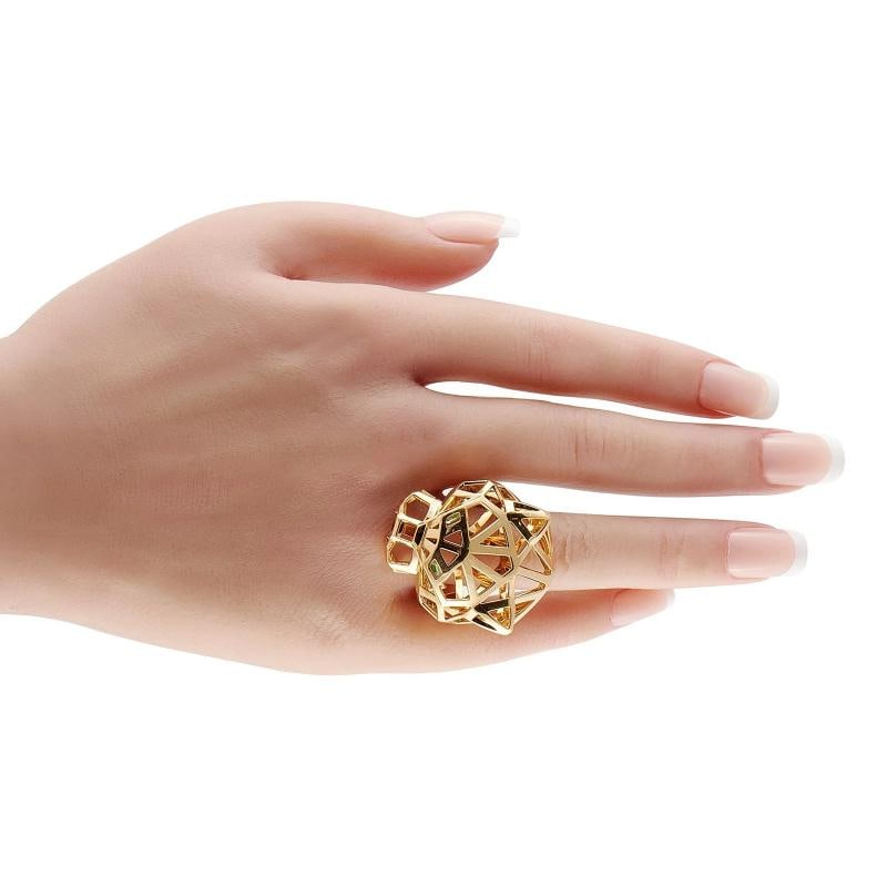 Cartier Panthere 18K Yellow Gold Ring CA01031826 - 3