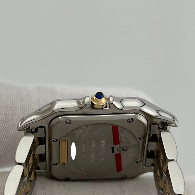 2025 Cartier Panthƒre Medium W2PN0019 29mm 18k Gold Stainless Steel Box Papers - 7