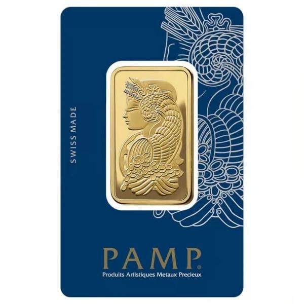 PAMP Suisse Lady Fortuna 1 oz Gold Bar In Veriscan Carbon Neutral Assay (1 of 3)