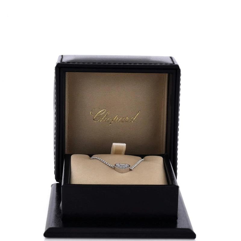 Chopard Miss Happy Diamond Heart Bracelet 18K White Gold with Diamonds - 2