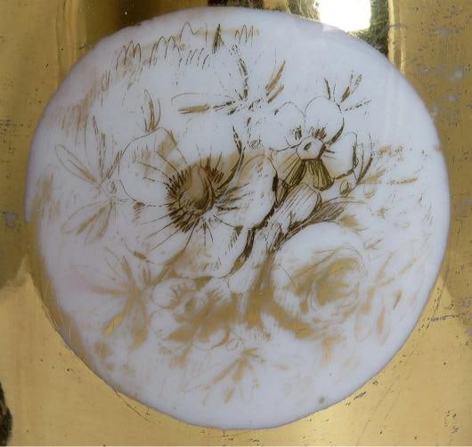 c1830s Fantastic Pair Paris Porcelain Gilt Hand Painted Grecian Urns - 4