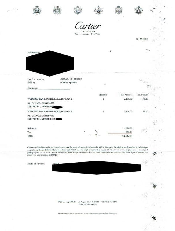 Cartier LOVE Wedding Band Ring 18kt White Gold with Diamonds SZ 53 - 6