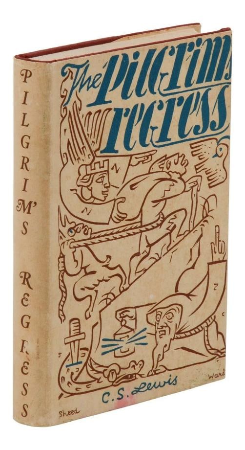 The Pilgrims Regress by C S LEWIS First American Edition 1st 1935 (1 of 6)