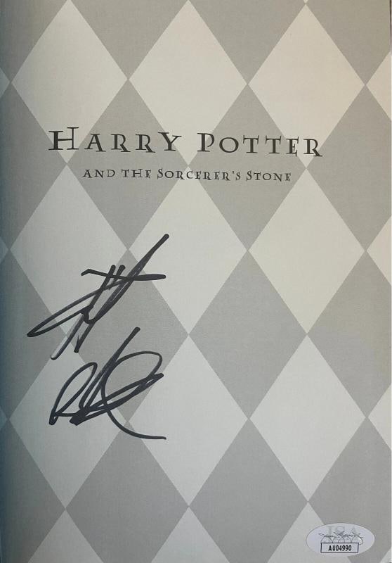 Daniel Radcliffe signed Harry Potter Hard Cover Book Set 17 JSA COA Rare (1 of 16)