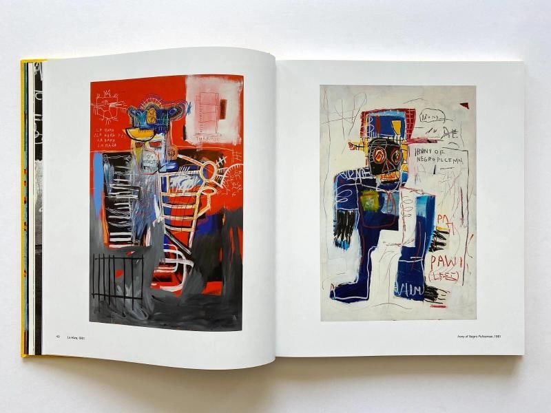 JEAN MICHEL BASQUIAT RARE 1ST ED LITHOGRAPH PRINT LARGE HC EXHIBITION ART BOOK - 4