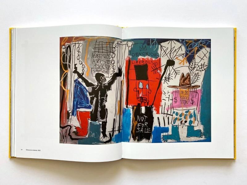 JEAN MICHEL BASQUIAT RARE 1ST ED LITHOGRAPH PRINT LARGE HC EXHIBITION ART BOOK - 9