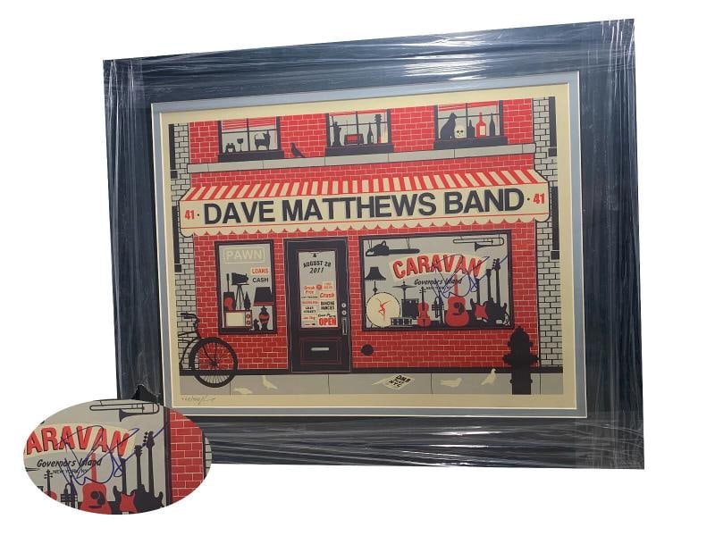 DAVE MATTHEWS DAVE MATTHEWS BAND SIGNED FRAMED AUTO CONCERT POSTER BECKETT BAS: Industry MusicSigned YesAutograph Authentication BeckettObject Type PosterOriginalReproduction OriginalModified Item NoCountry of Origin United States 
