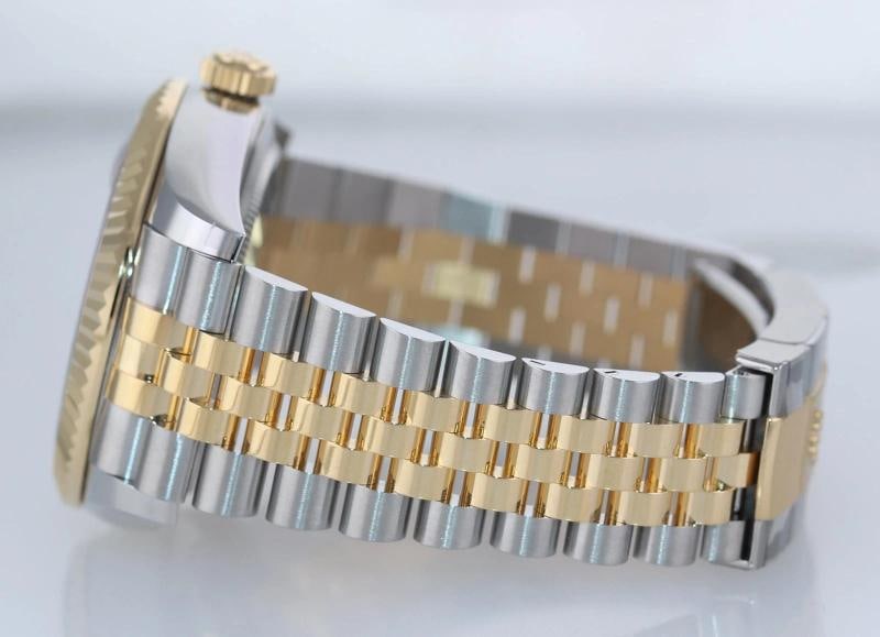 2021 NEW PAPERS Rolex SkyDweller 326933 Black Two Tone Yellow Gold Jubilee - 4