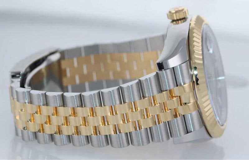 2021 NEW PAPERS Rolex SkyDweller 326933 Black Two Tone Yellow Gold Jubilee - 5