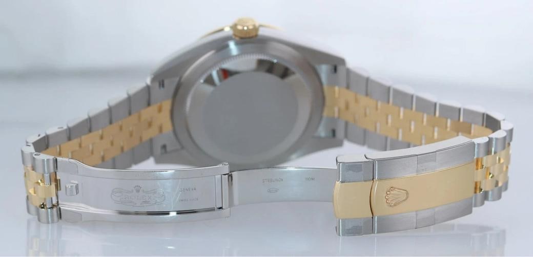 2021 NEW PAPERS Rolex SkyDweller 326933 Black Two Tone Yellow Gold Jubilee - 6
