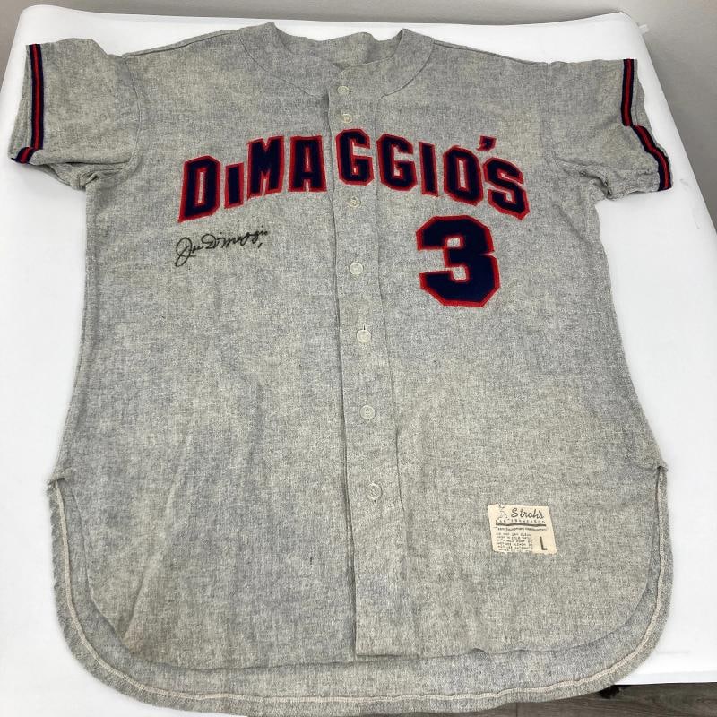 Joe Dimaggio Signed Autographed 1950s Baseball Jersey PSA DNA COA - 2