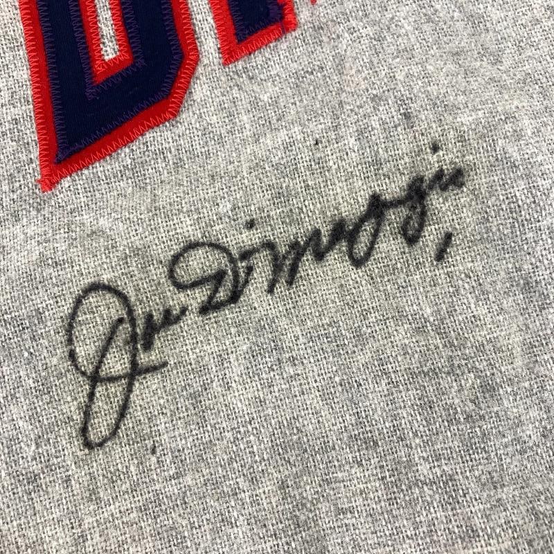 Joe Dimaggio Signed Autographed 1950s Baseball Jersey PSA DNA COA - 4