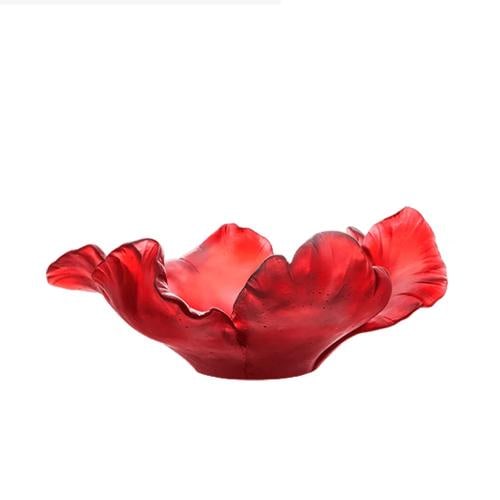 NEW DAUM CRYSTAL NUMBERED ED RED TULIP BOWL LARGE 035793 BRAND NIB FSH: Condition New A brandnew unused unopened undamaged item in its original packaging where packaging is applicable Packaging should be the same as what is found in a retail store unless the item is handm