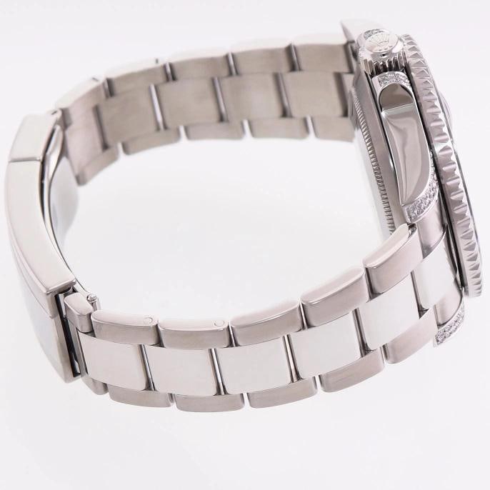 MINT Rolex Submariner Date 116610 Diamond Sapphire Steel Blue Ceramic Watch - 5