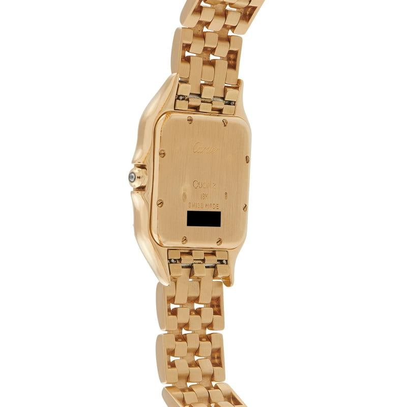 Cartier Panthre Diamond and Yellow Gold Watch 883969 - 3