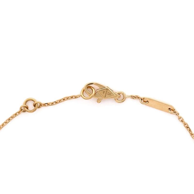 Van Cleef Arpels Sweet Alhambra Bracelet 18K Yellow Gold and Mother of Pearl - 4