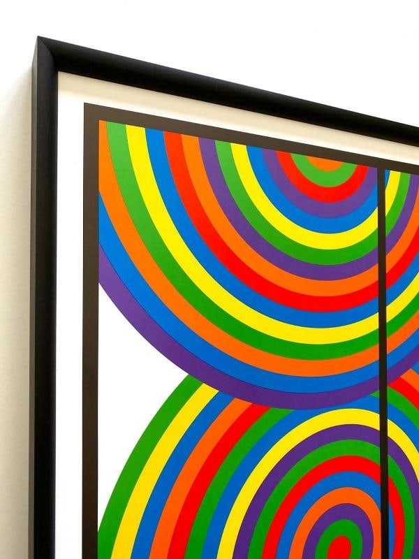 SOL LEWITT RARE LITHOGRAPH PRINT MUSEUM OF MODERN ART FRAMED MODERNIST POSTER - 4