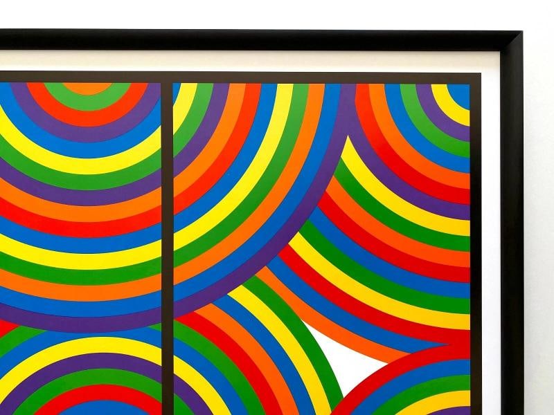 SOL LEWITT RARE LITHOGRAPH PRINT MUSEUM OF MODERN ART FRAMED MODERNIST POSTER - 8