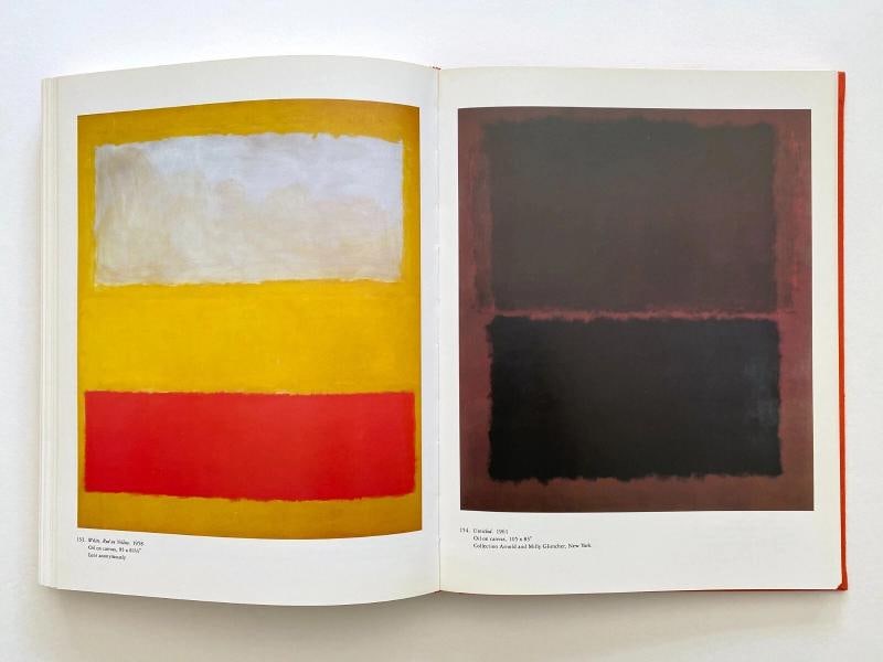 MARK ROTHKO A RETROSPECTIVE RARE 1978 1ST ED LITHO PRINT ABST EXPR HC ART BOOK - 10