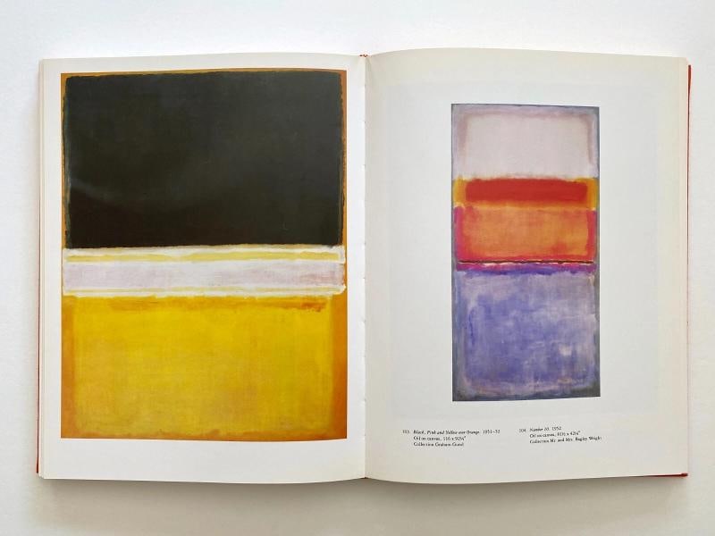 MARK ROTHKO A RETROSPECTIVE RARE 1978 1ST ED LITHO PRINT ABST EXPR HC ART BOOK - 12