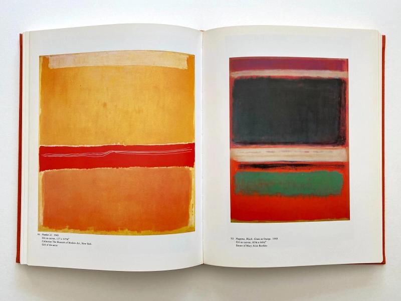 MARK ROTHKO A RETROSPECTIVE RARE 1978 1ST ED LITHO PRINT ABST EXPR HC ART BOOK - 4