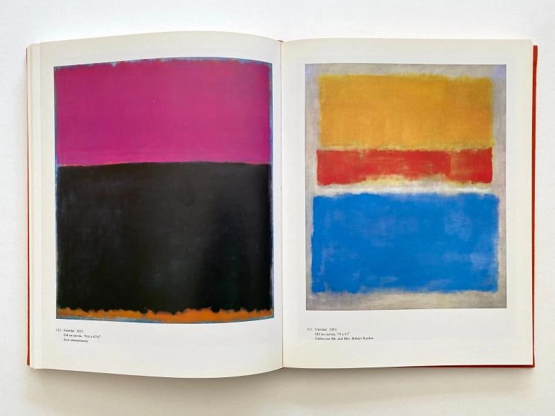 MARK ROTHKO A RETROSPECTIVE RARE 1978 1ST ED LITHO PRINT ABST EXPR HC ART BOOK - 8