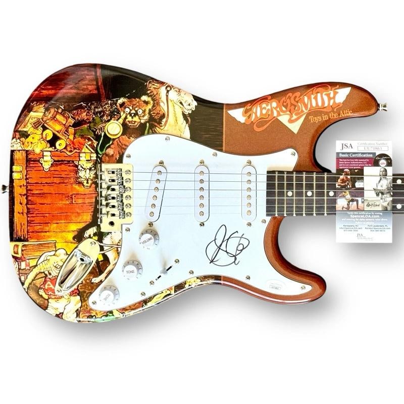 STEVEN TYLER Signed Guitar Custom 11 Graphics JSA COA AEROSMITH DREAM ON (1 of 3)