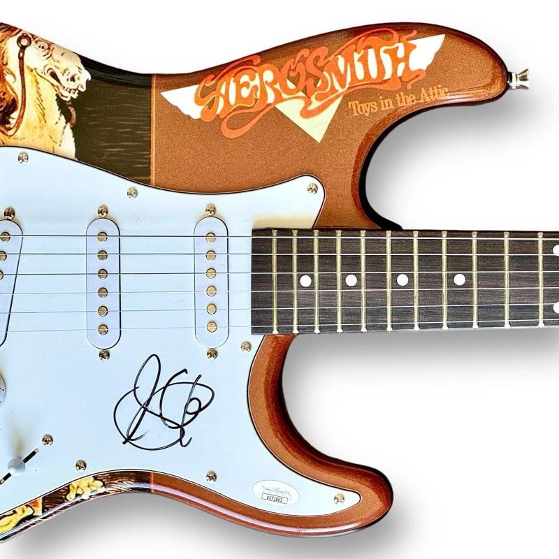 STEVEN TYLER Signed Guitar Custom 11 Graphics JSA COA AEROSMITH DREAM ON - 2
